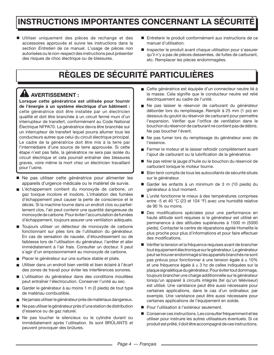 Homelite UT902250 User Manual | Page 26 / 60