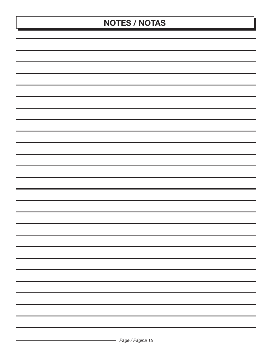 Homelite 26SS UT22650 User Manual | Page 43 / 44