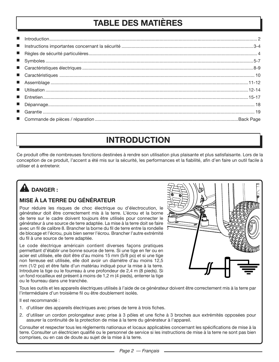 Homelite HGCA3000 User Manual | Page 25 / 64