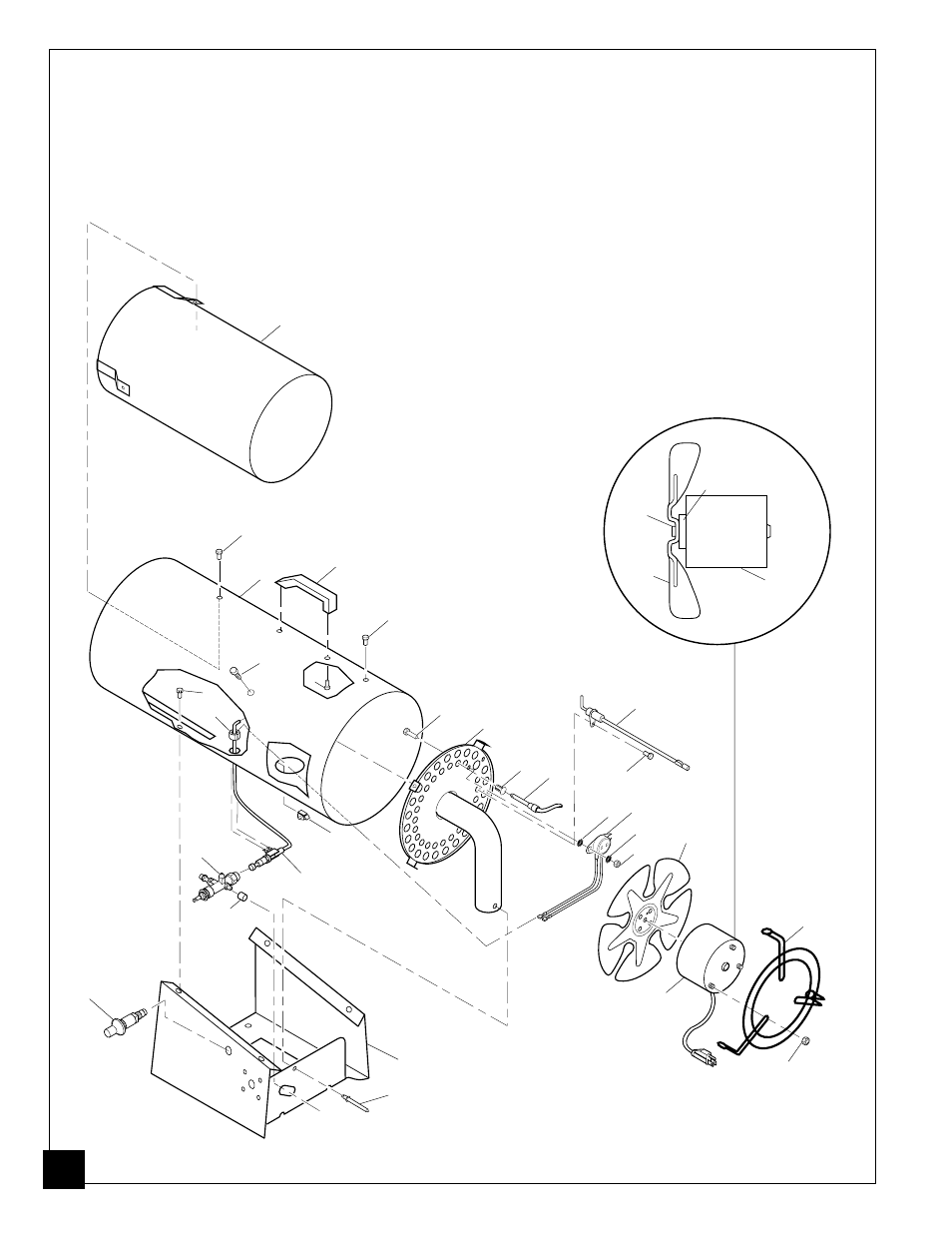 Illustrated parts breakdown hp35 | Homelite HP35 User Manual | Page 14 / 20