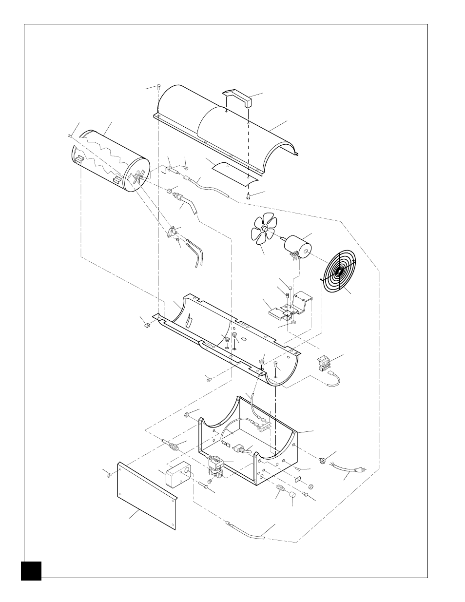 Illustrated parts breakdown hp155a | Homelite HP155A User Manual | Page 12 / 16