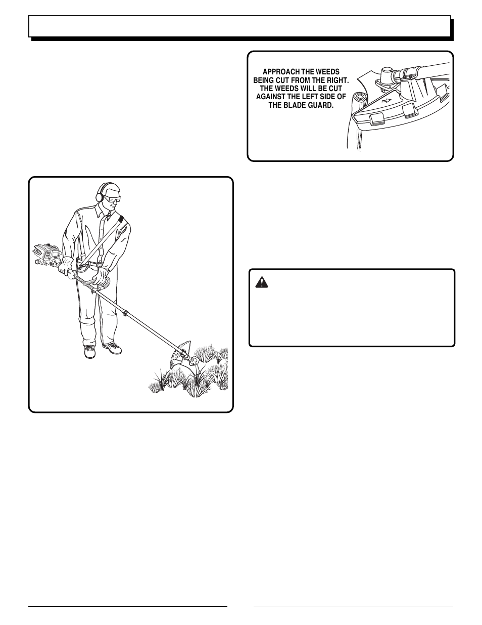 Operation, Warning | Homelite UT70127 User Manual | Page 14 / 24