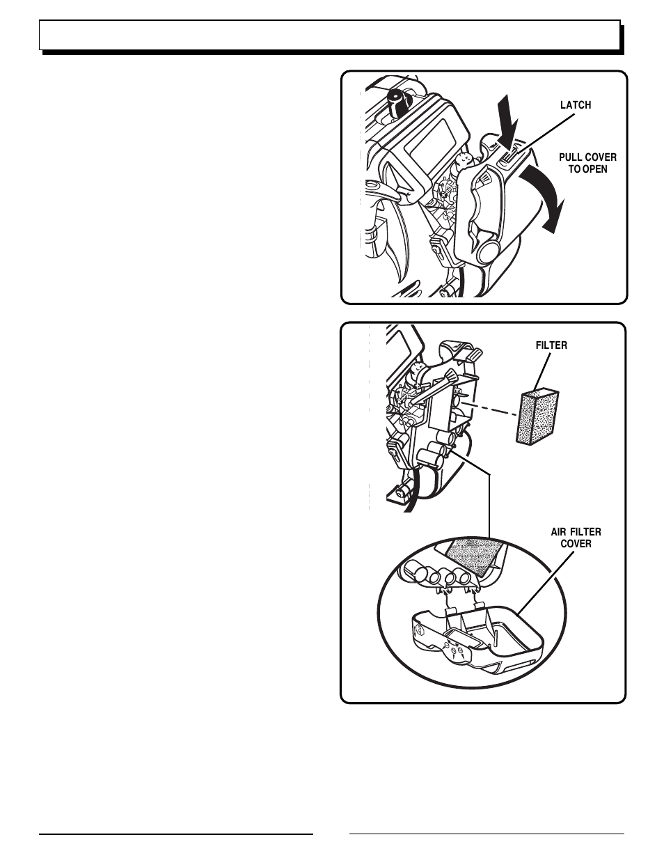 Maintenance, Cleaning the exhaust port and silencer, Spark arrester | Replacing and cleaning air filter | Homelite UT70127 User Manual | Page 18 / 24