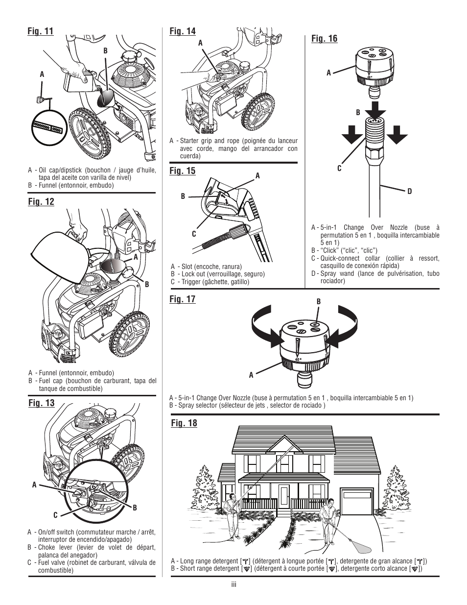 Fig. 15 fig. 16 | Homelite UT80432 User Manual | Page 4 / 52