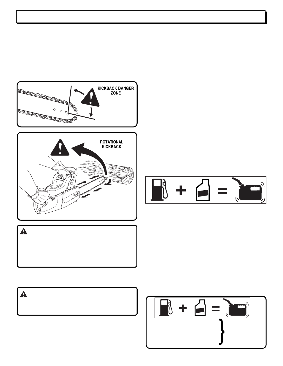 Operation, Warning, Fuel | Homelite UT10530 User Manual | Page 10 / 36