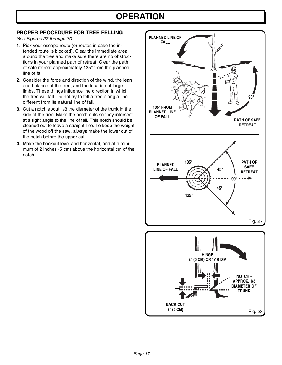 Operation | Homelite UT10530 User Manual | Page 17 / 36