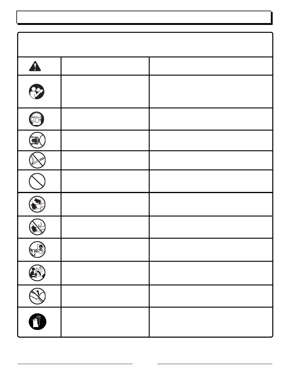 Symbols | Homelite UT10530 User Manual | Page 6 / 36