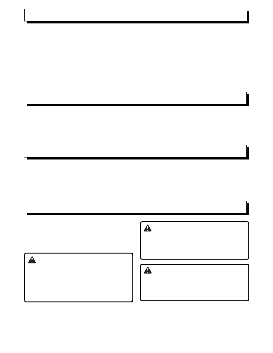 Specifications unpacking applications features, Warning | Homelite UT34010 User Manual | Page 10 / 34