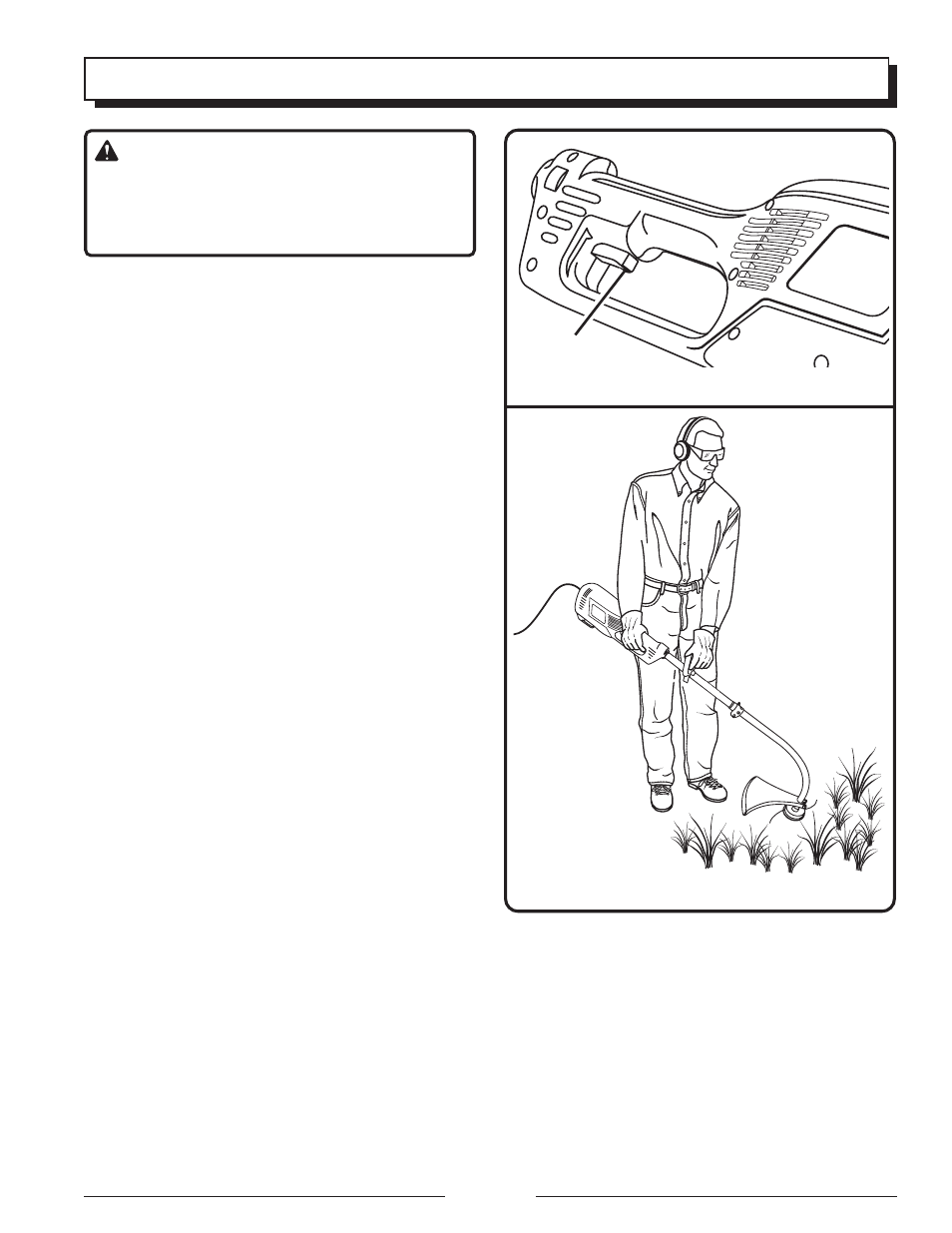 Operation, Warning | Homelite VERSALITE UT41002 User Manual | Page 10 / 18