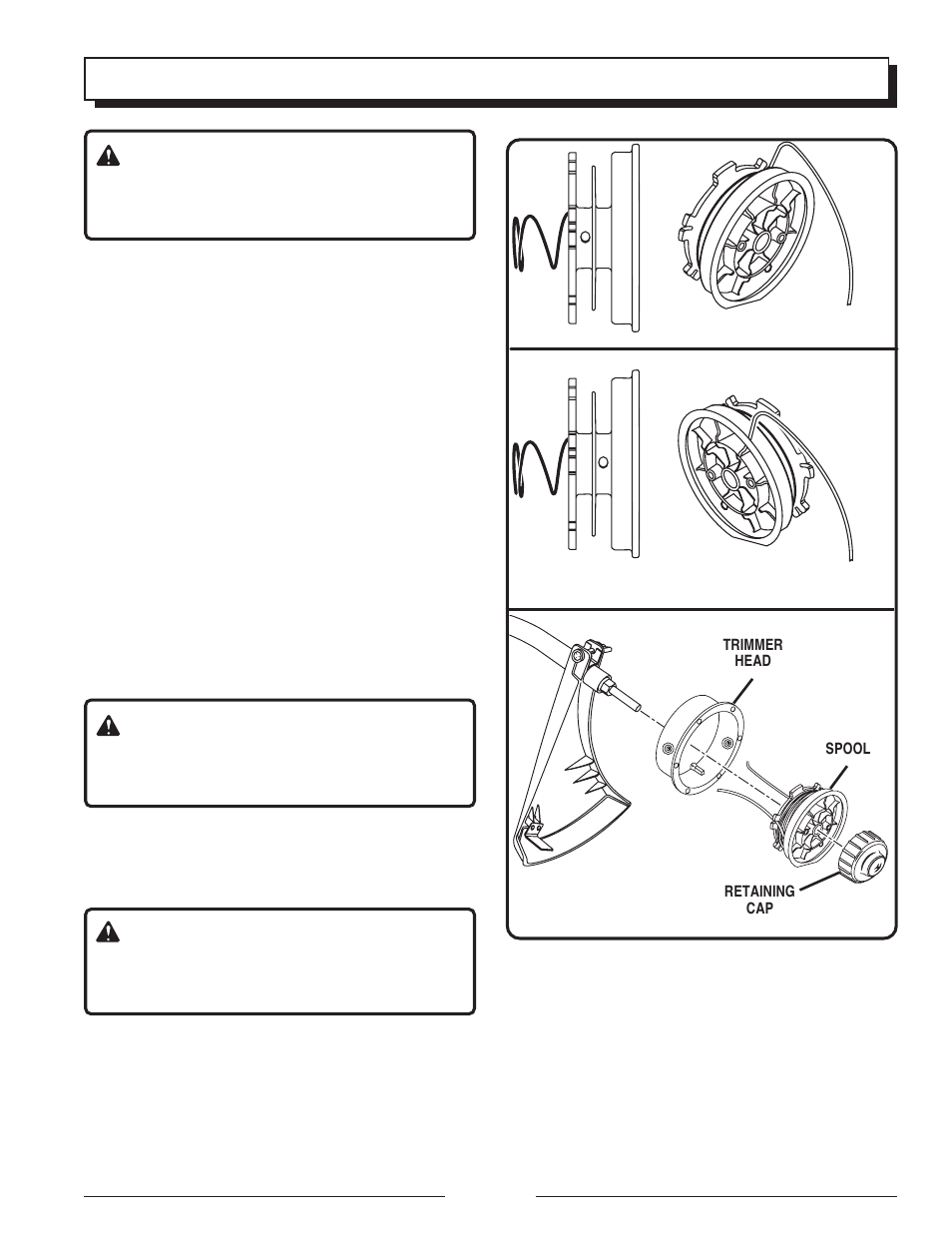 Maintenance, Warning | Homelite VERSALITE UT41002 User Manual | Page 12 / 18