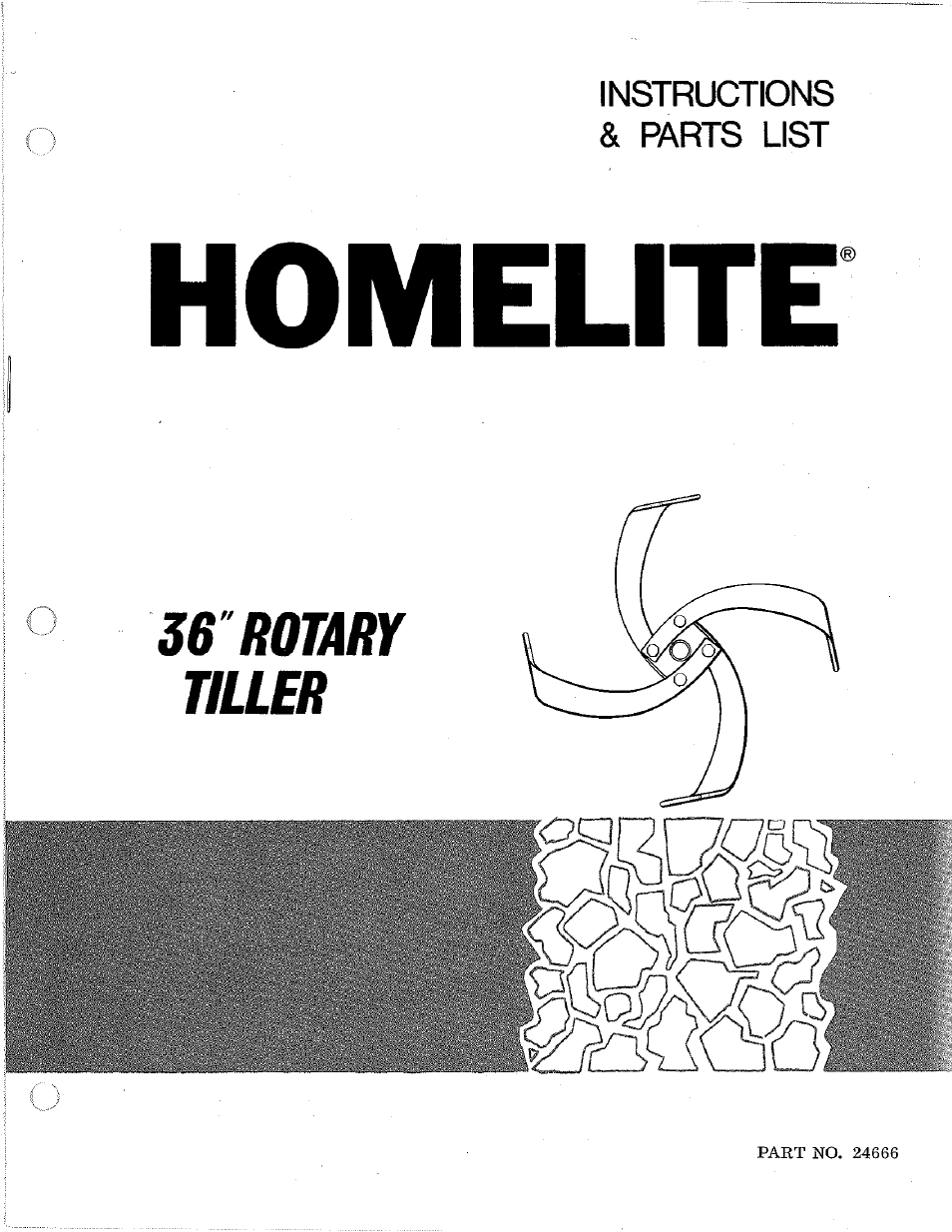 Homelite 24666 User Manual | 12 pages