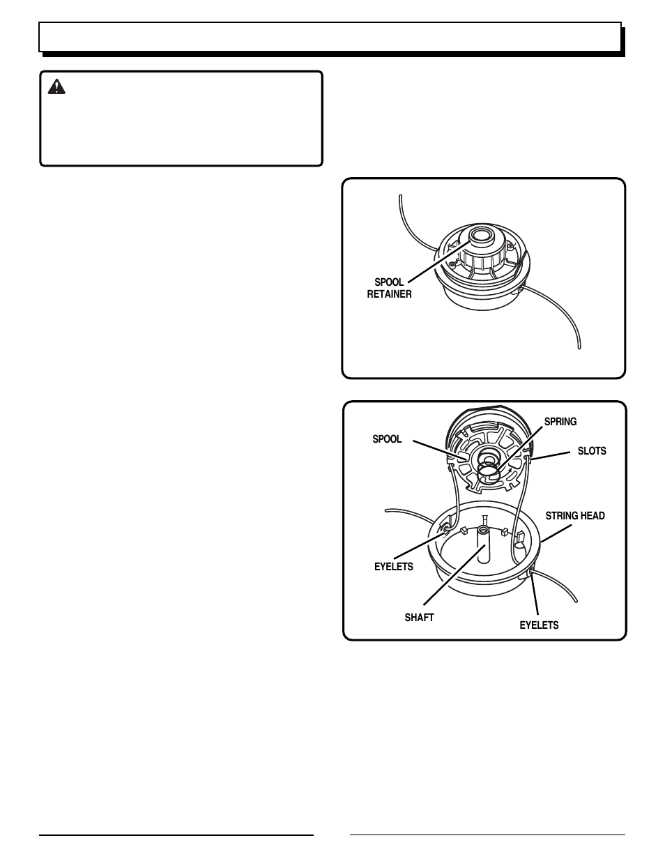 Maintenance, Warning | Homelite UT70129 User Manual | Page 15 / 22