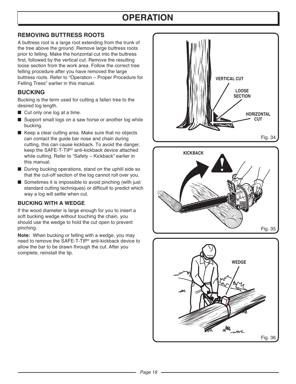 Operation | Homelite UT10927A User Manual | Page 19 / 36