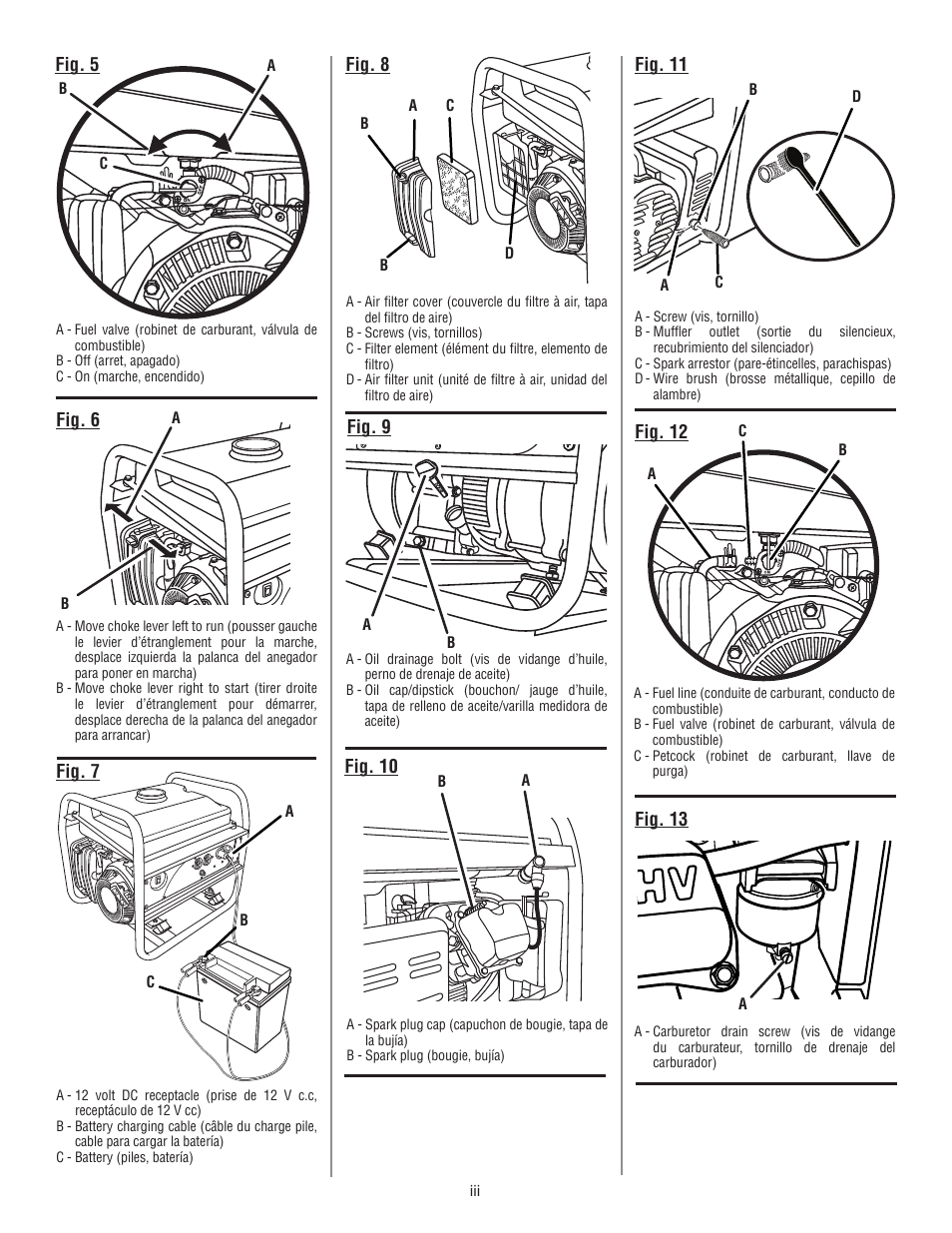 Homelite HGCA1400 User Manual | Page 3 / 58