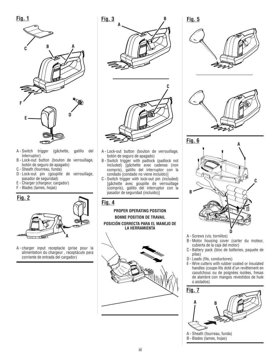 Homelite UT44172 User Manual | Page 3 / 38