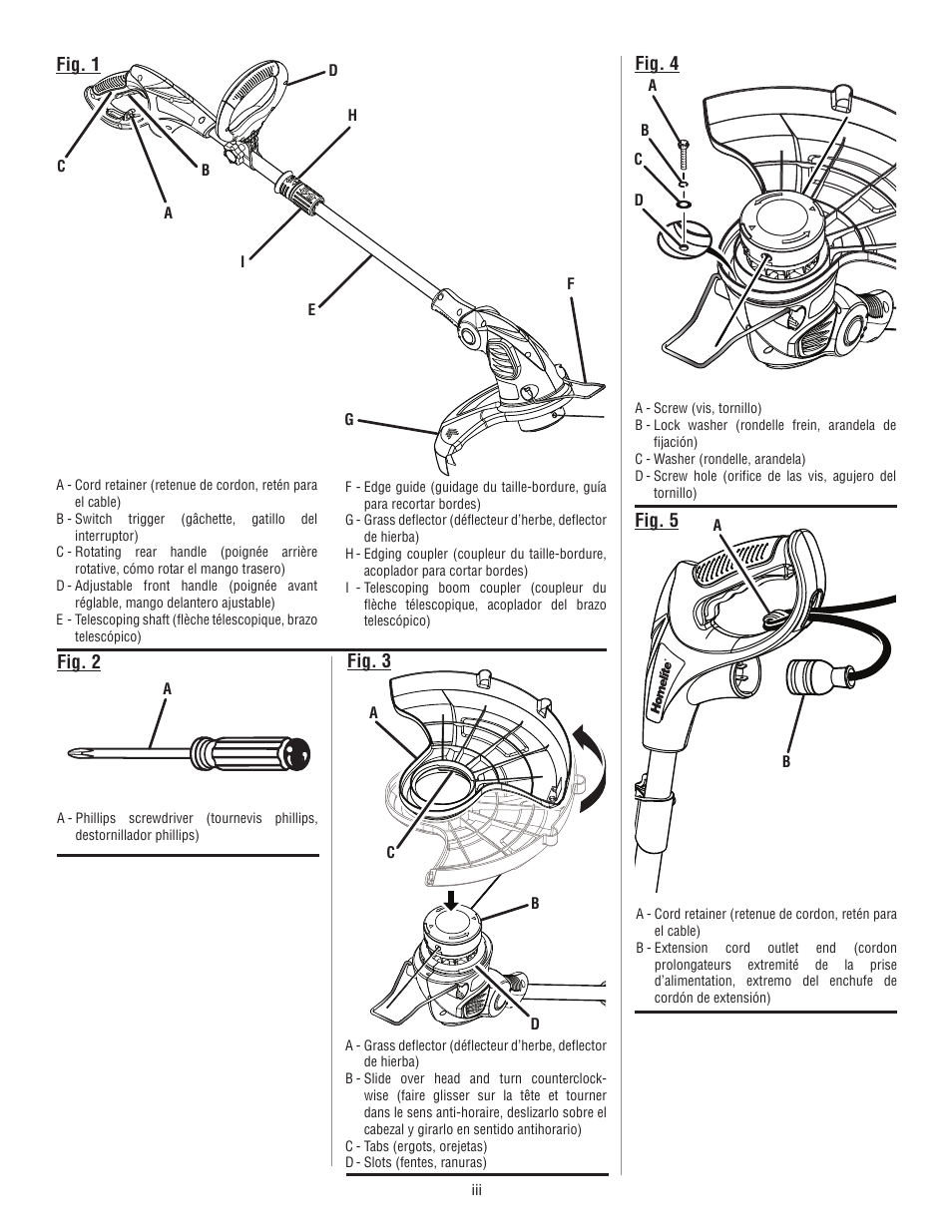 Homelite UT41120 User Manual | Page 3 / 40