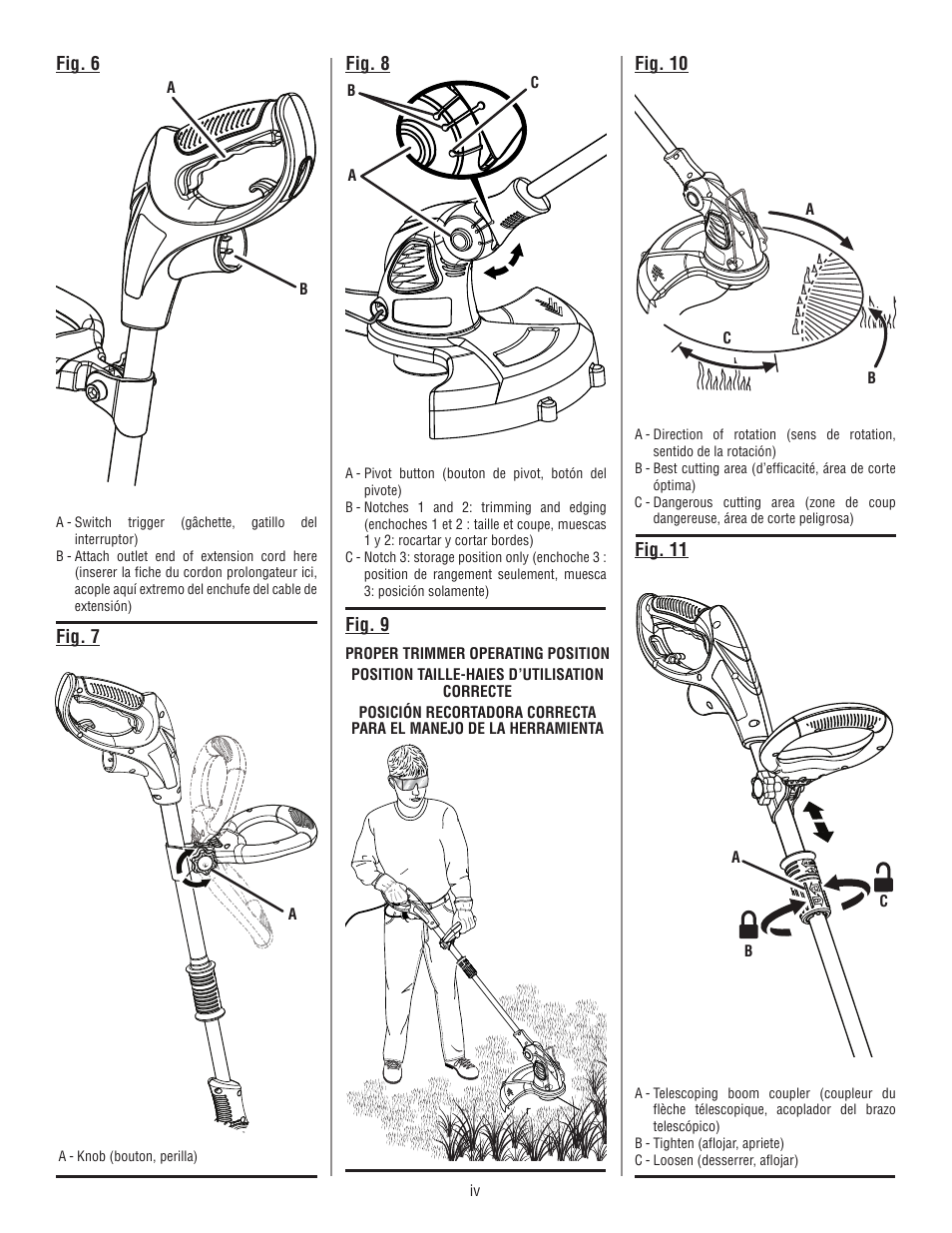 Homelite UT41120 User Manual | Page 4 / 40