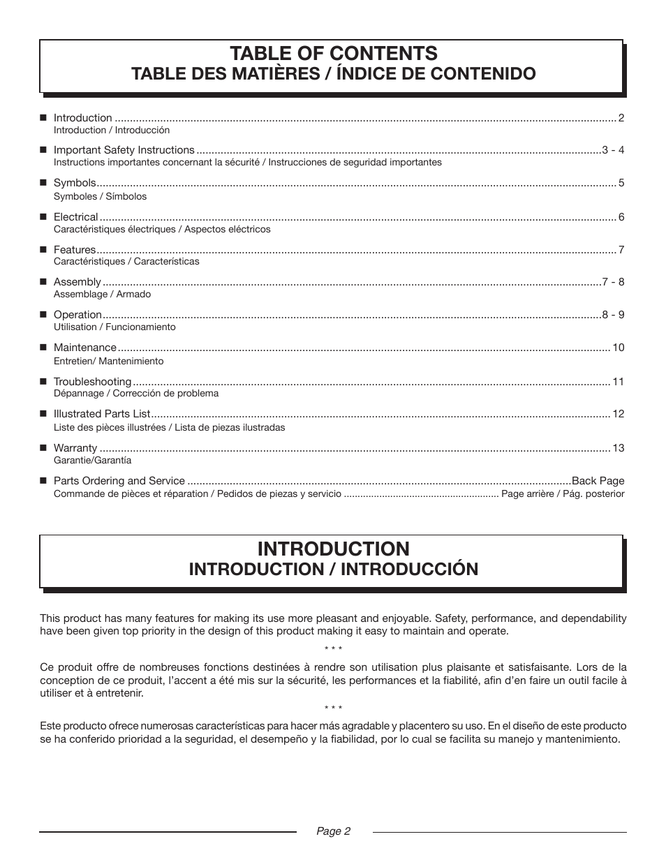 Homelite UT41120 User Manual | Page 6 / 40