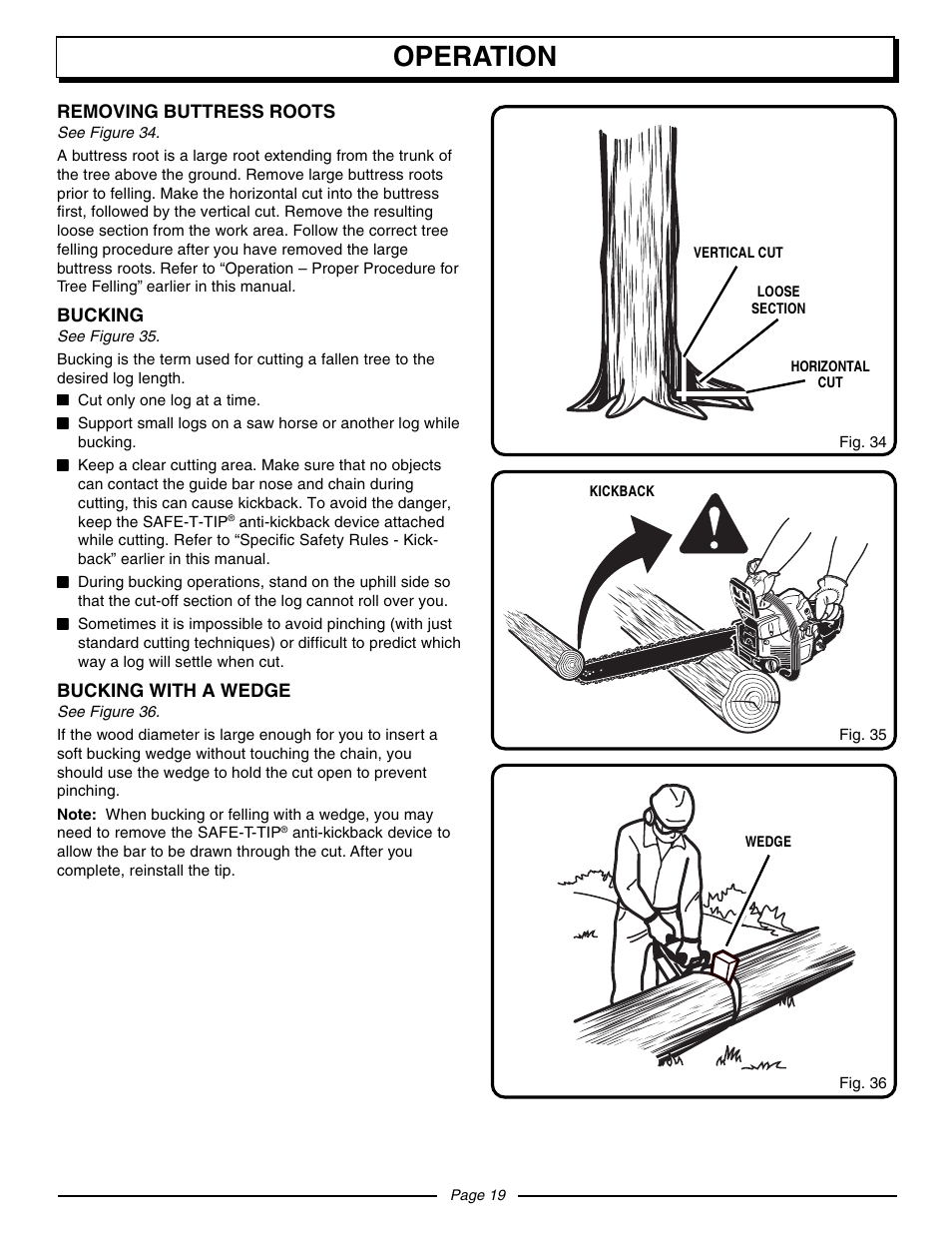 Operation | Homelite UT10942D User Manual | Page 19 / 36