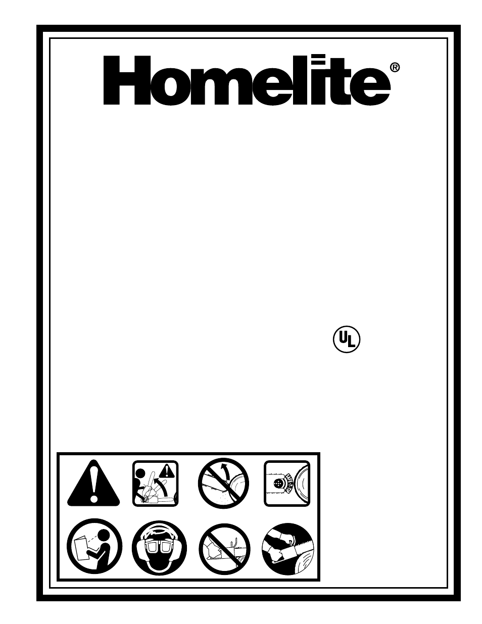 Homelite EL14 User Manual | 16 pages