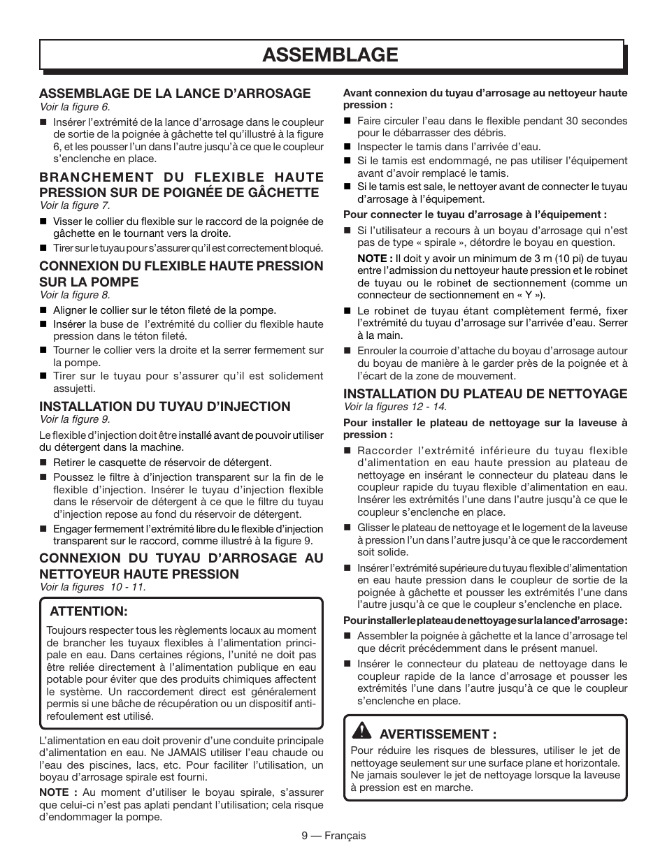 Assemblage | Homelite HL80833 User Manual | Page 28 / 52