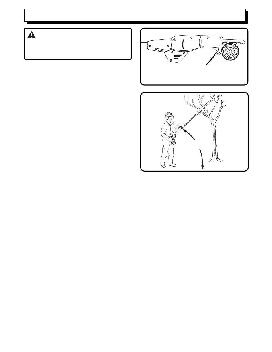 Operation, Warning | Homelite UT34020 User Manual | Page 13 / 18
