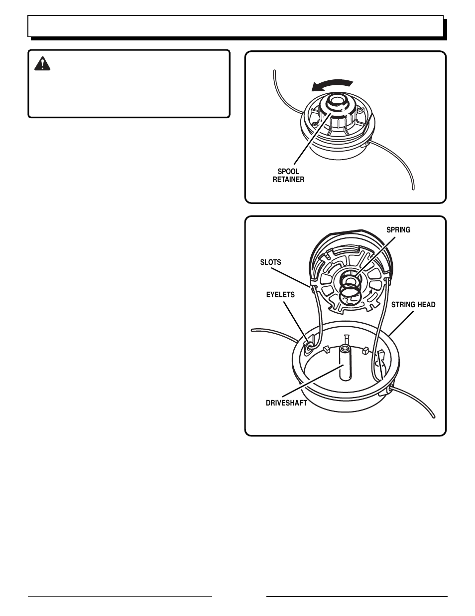 Maintenance, Warning | Homelite VERSA TOOL UT20811E User Manual | Page 11 / 20