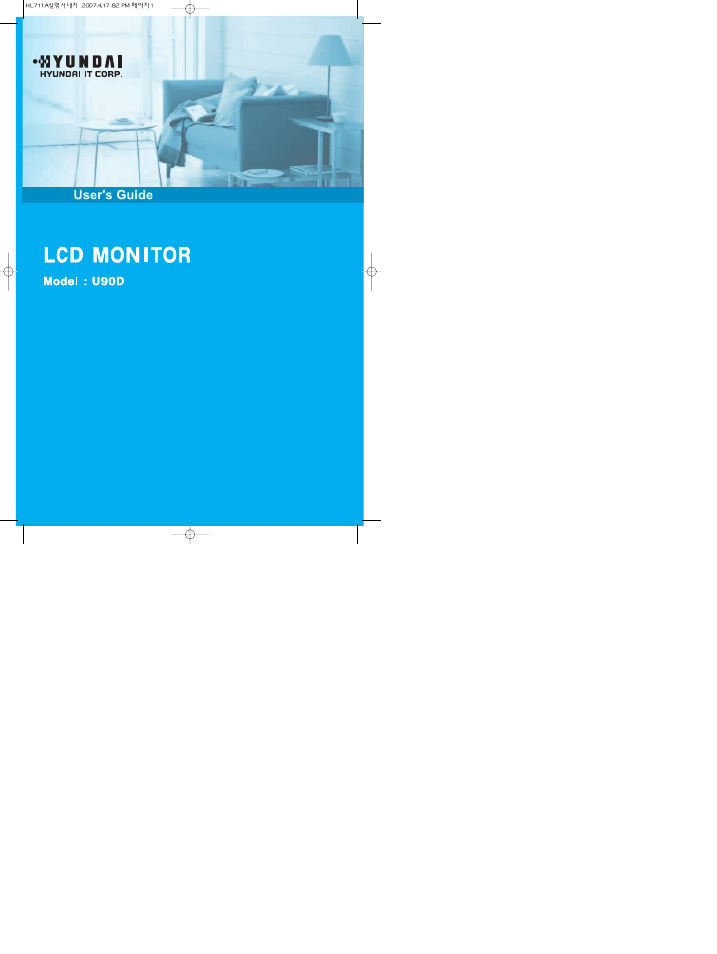 Hyundai IT LCD Monitor U90D User Manual | 27 pages