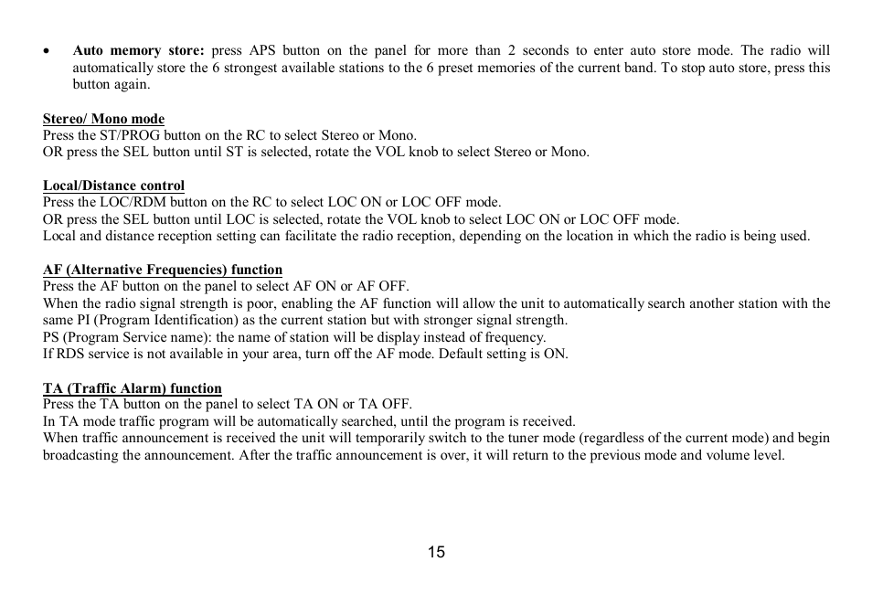Hyundai IT H-CMD7075 User Manual | Page 15 / 64