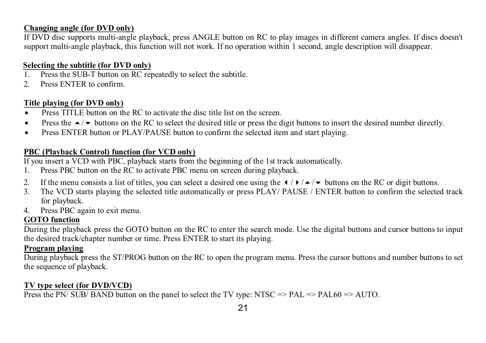 Hyundai IT H-CMD7075 User Manual | Page 21 / 64
