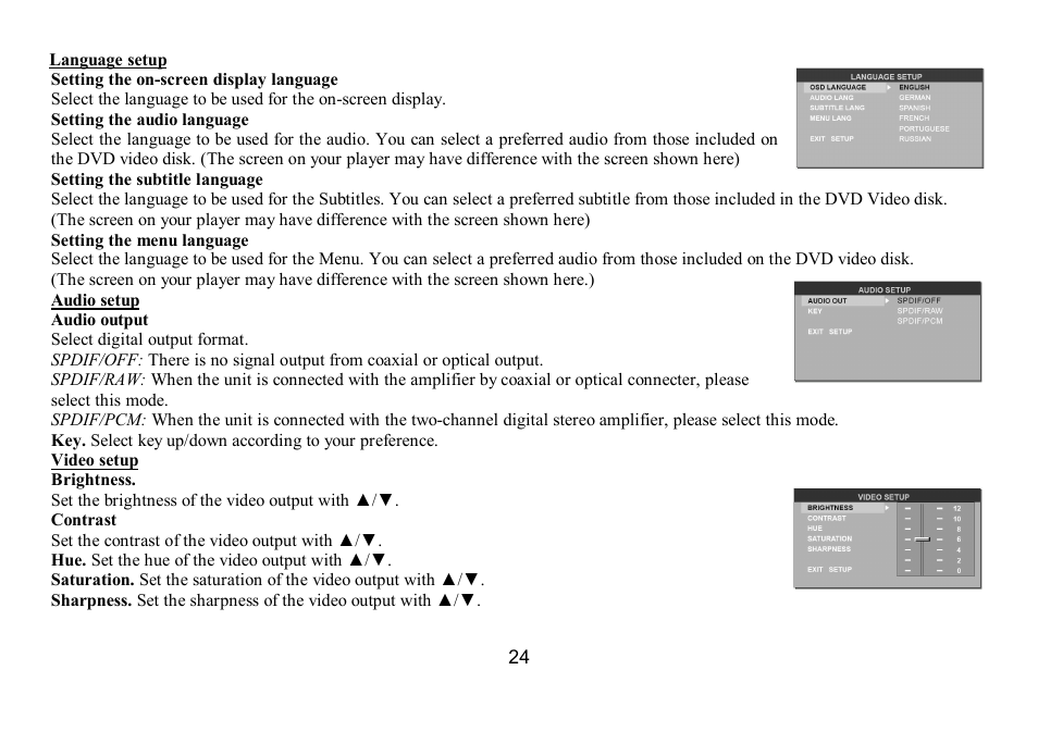 Hyundai IT H-CMD7075 User Manual | Page 24 / 64