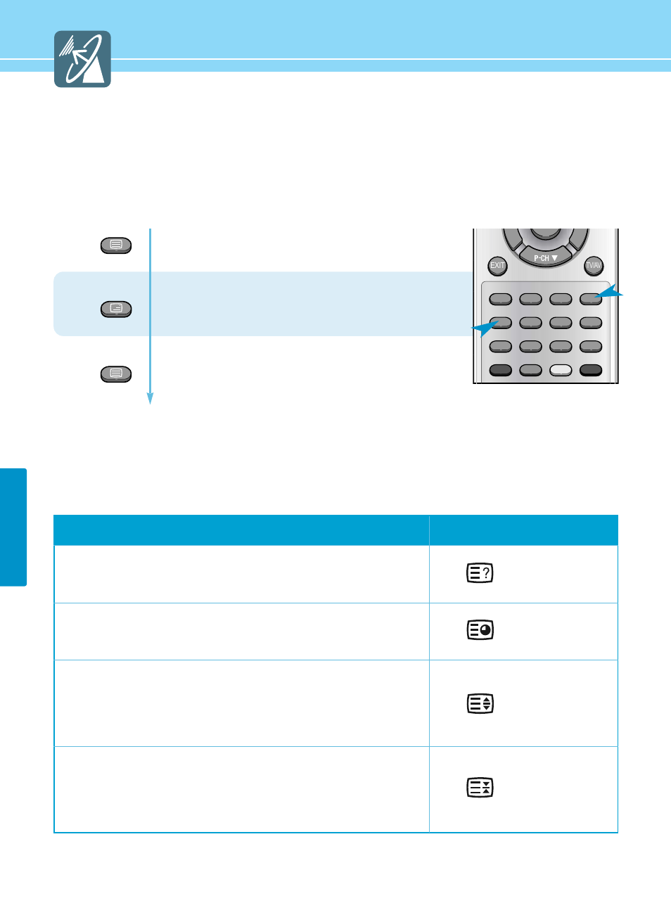 Displaying the teletext information, Selecting display options | Hyundai HQP421HR User Manual | Page 68 / 102