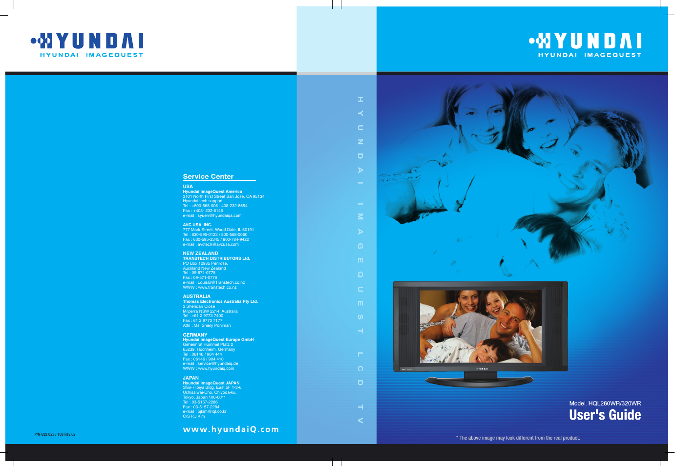 Hyundai HQL260WR User Manual | 85 pages