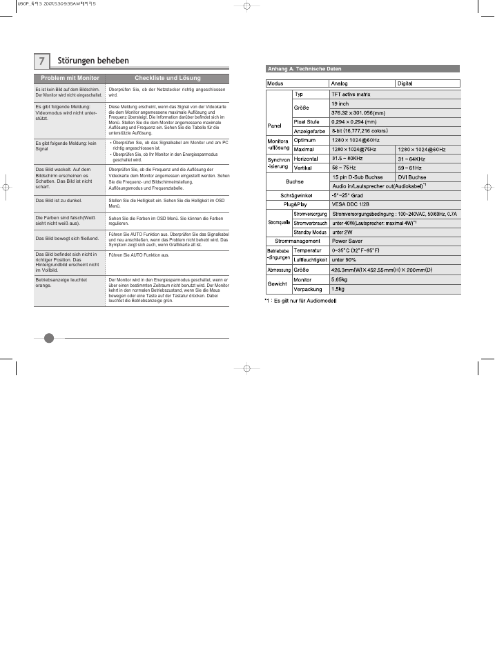 Störungen beheben | Hyundai IT U90P User Manual | Page 15 / 27