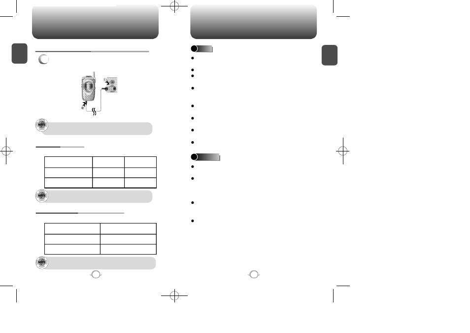 Battery usage battery handling information | Hyundai TX-95C User Manual | Page 8 / 71