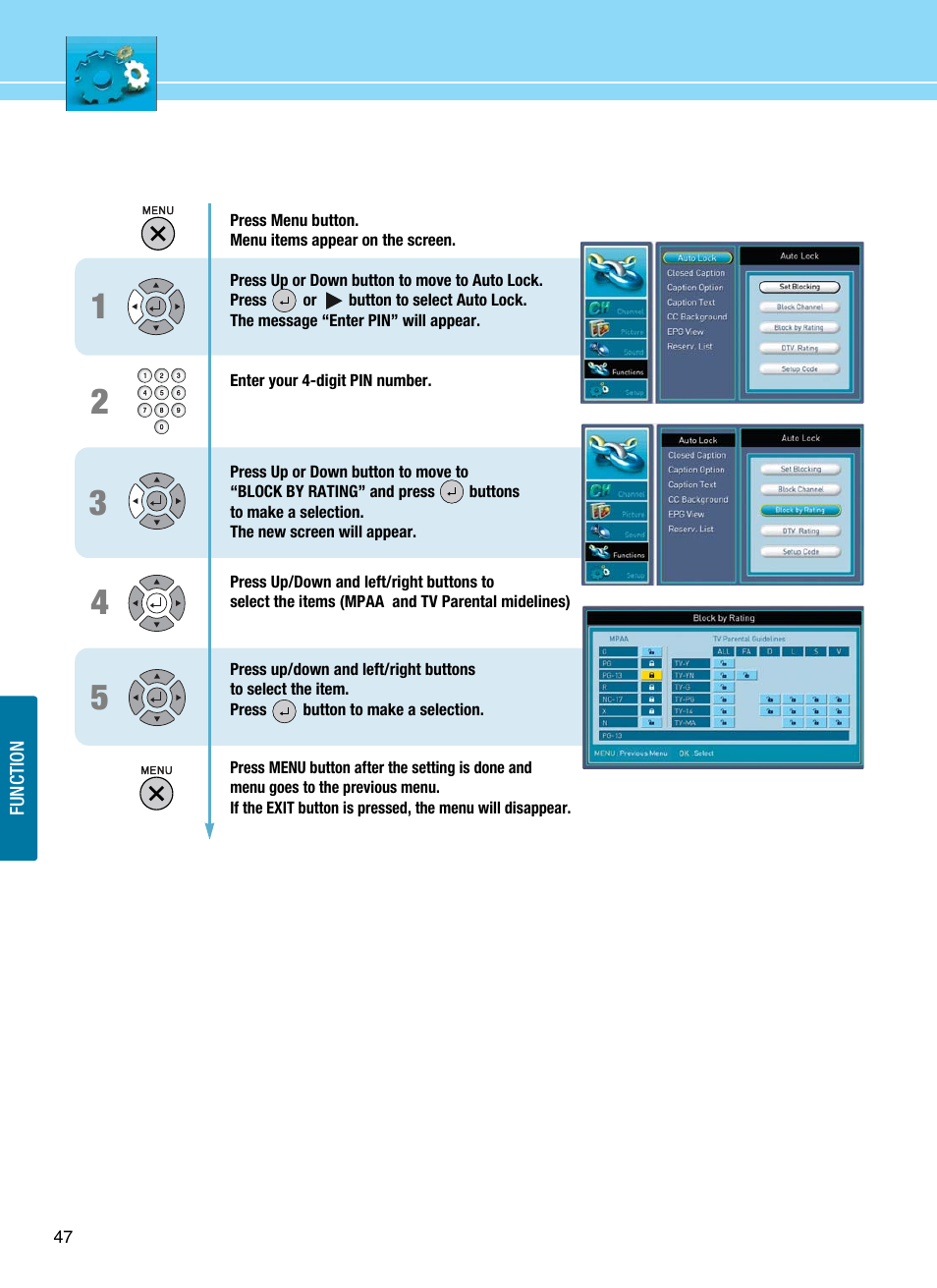 Hyundai E425D User Manual | Page 50 / 75