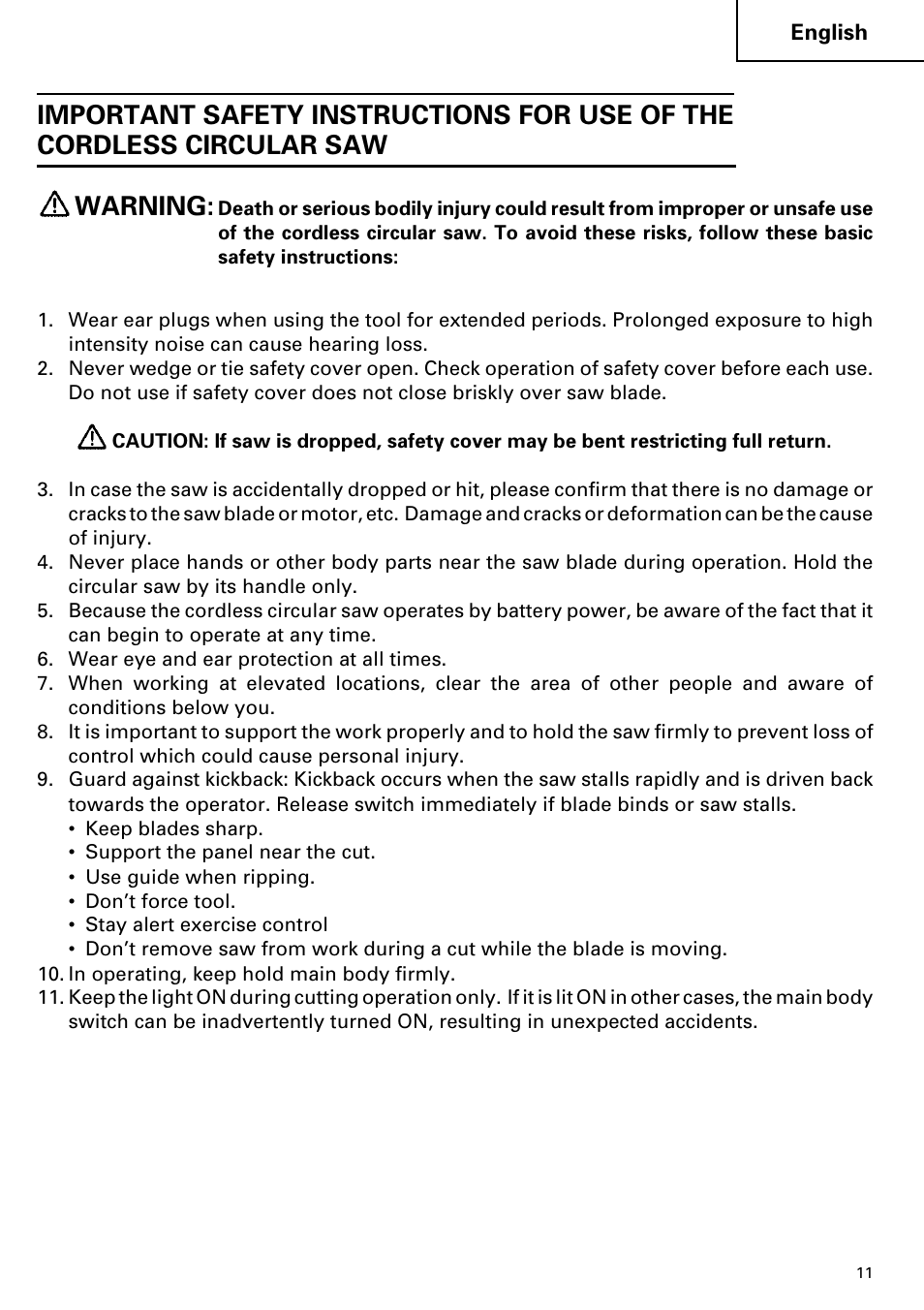 Hitachi C 7D User Manual | Page 11 / 92