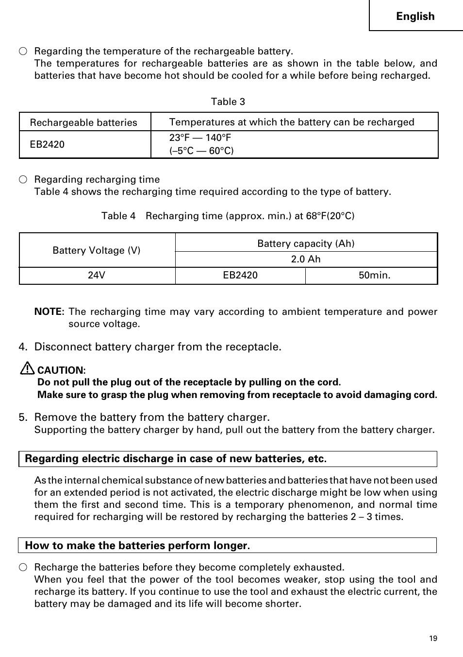 Hitachi C 7D User Manual | Page 19 / 92