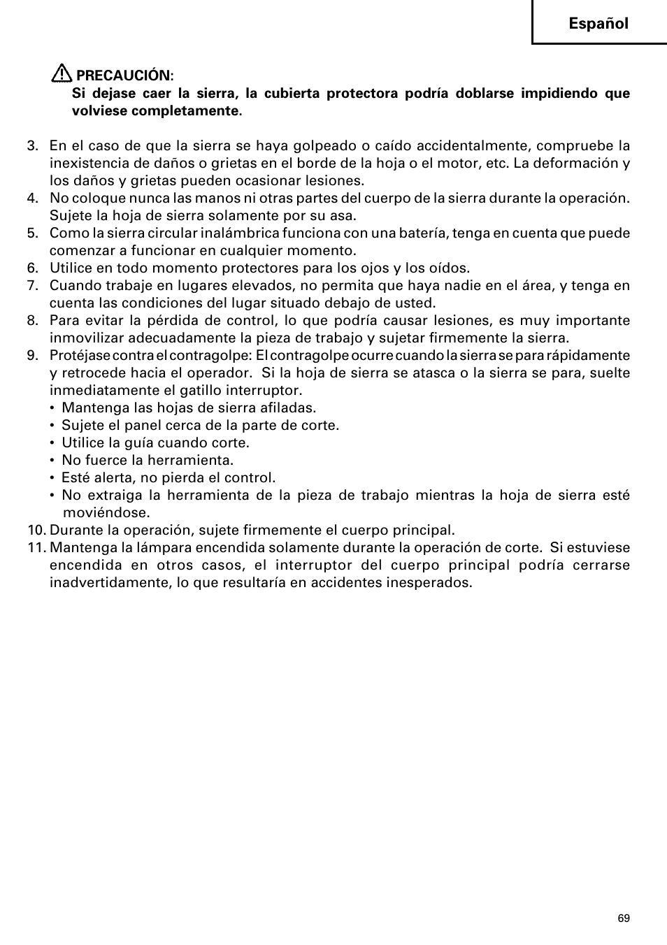 Hitachi C 7D User Manual | Page 69 / 92