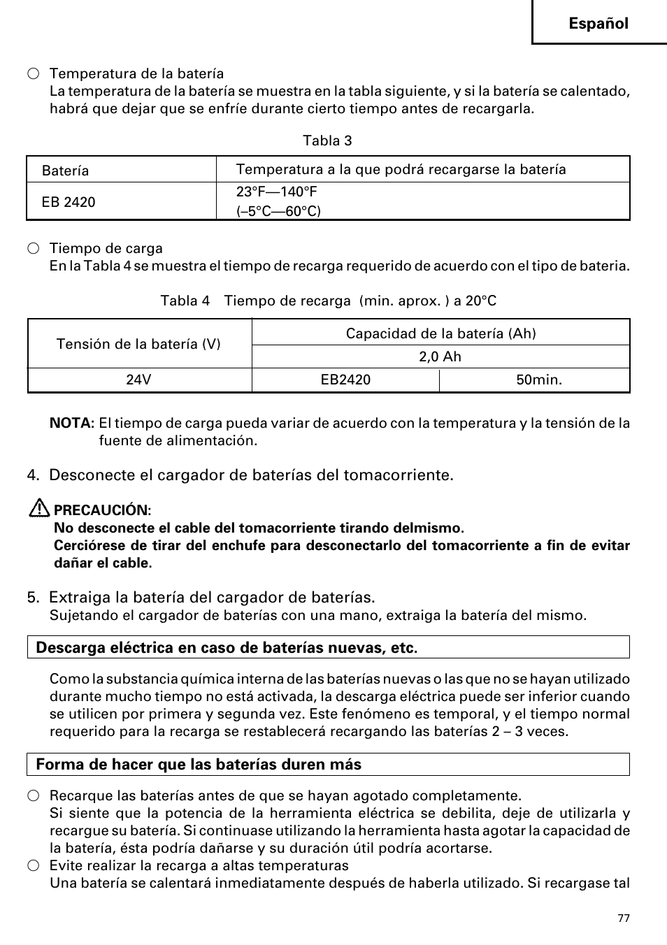 Hitachi C 7D User Manual | Page 77 / 92