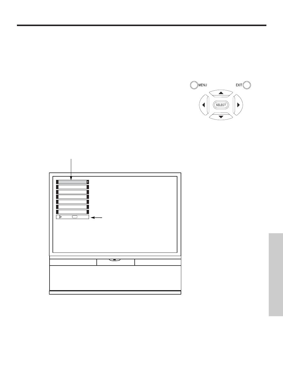 On-screen display (osd), On-screen displa y | Hitachi 51F510 User Manual | Page 33 / 76