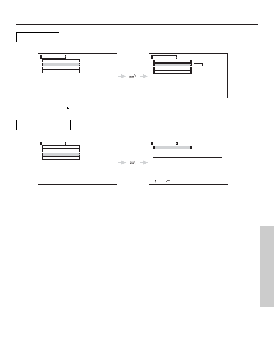 Timers, On-screen displa y | Hitachi 51F510 User Manual | Page 53 / 76
