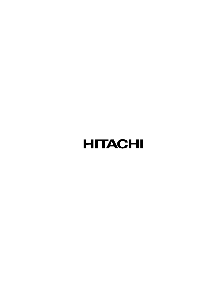 Hitachi 51F510 User Manual | Page 76 / 76