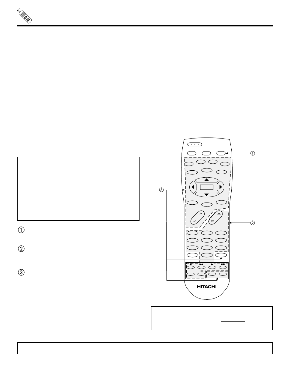 Using the remote to control vcr functions, My vcr code is | Hitachi 46F500 User Manual | Page 28 / 64