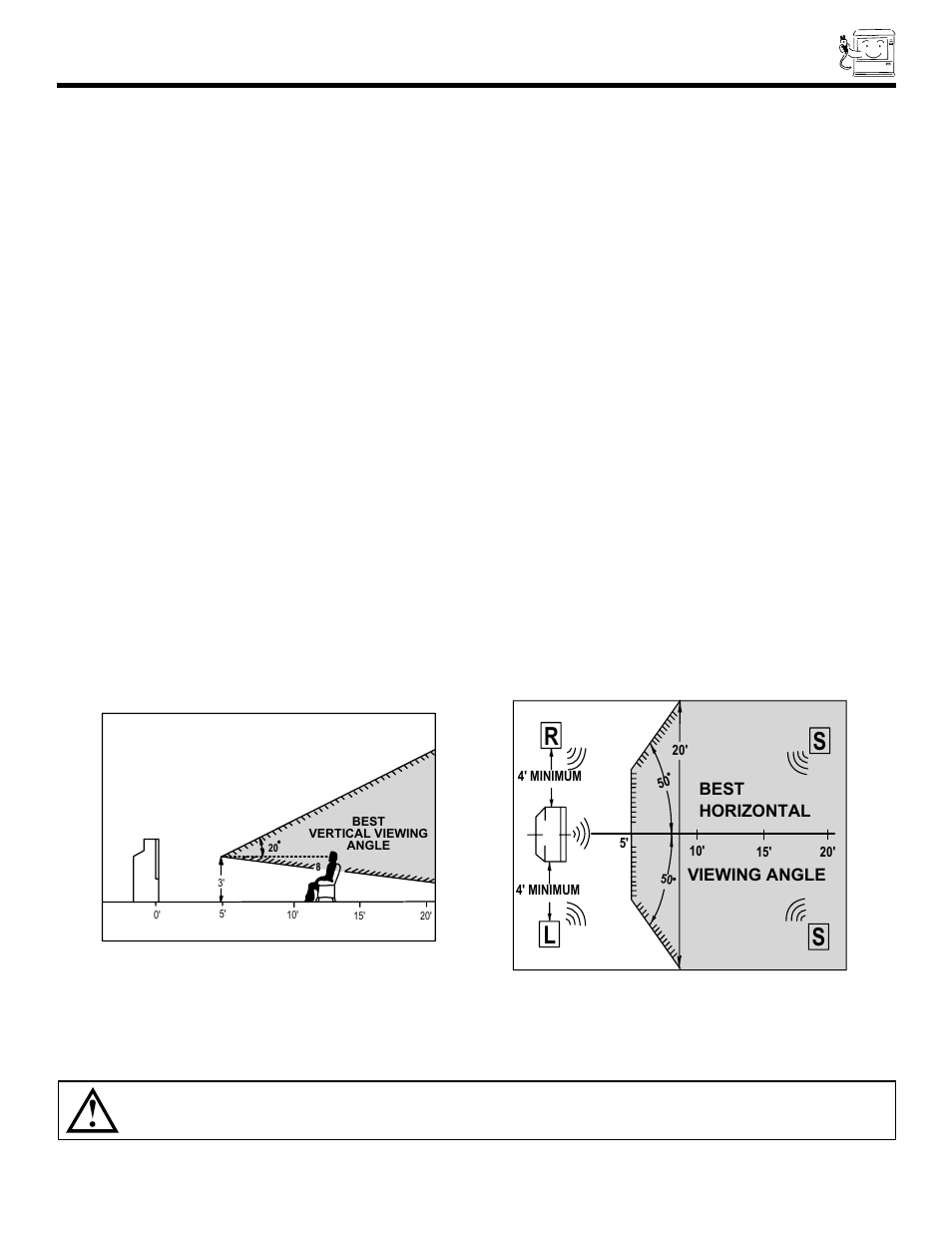 How to set up your new hitachi projection tv, Sl r | Hitachi 46F500 User Manual | Page 5 / 64