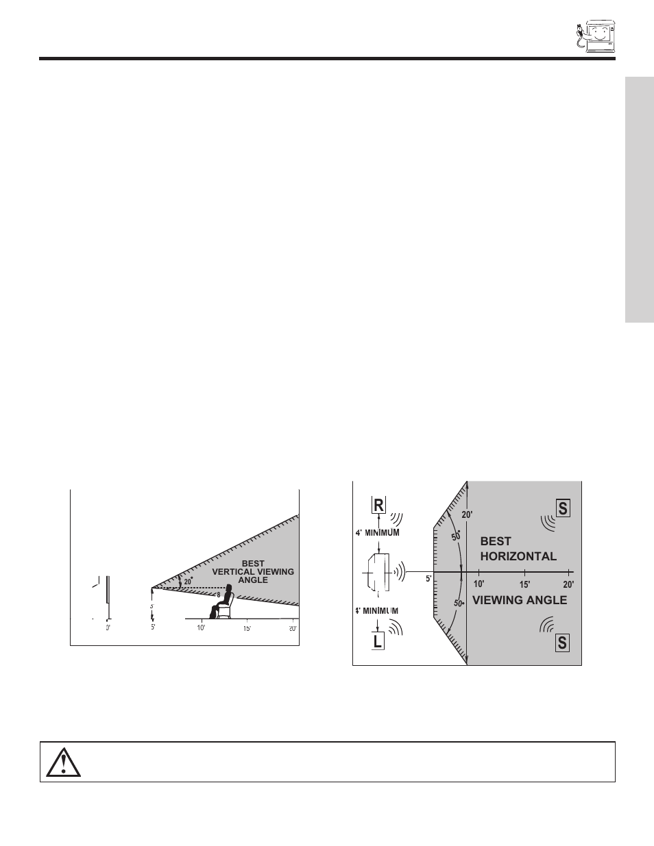 How to set up your new hitachi projection tv, Sl r | Hitachi 51F500A User Manual | Page 5 / 64