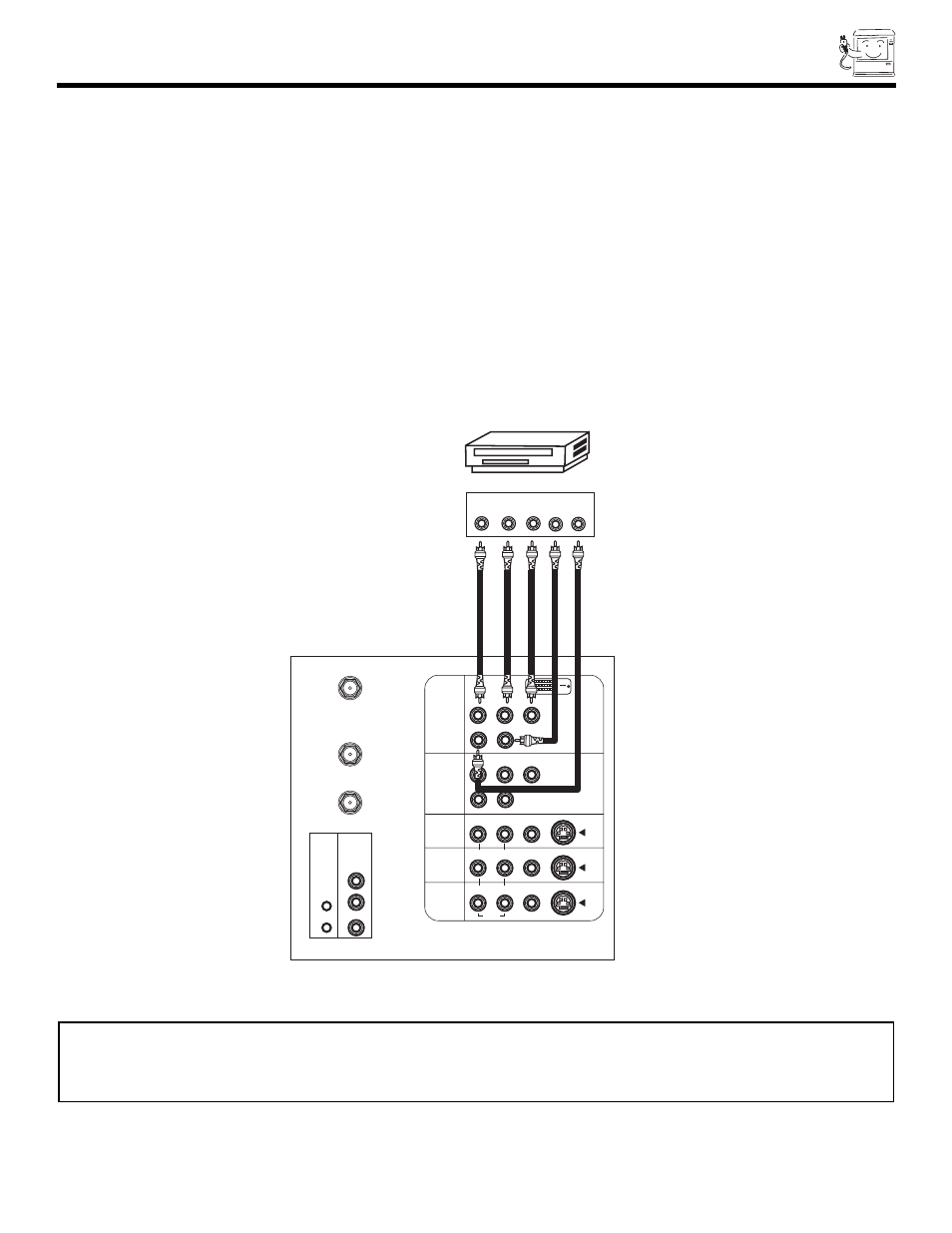 Connecting external video sources | Hitachi 51SWX20B User Manual | Page 17 / 72