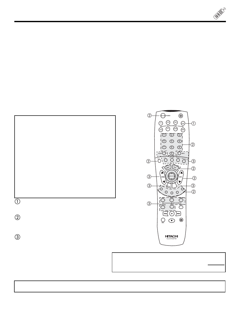 My satellite receiver/stb code is | Hitachi 51SWX20B User Manual | Page 33 / 72