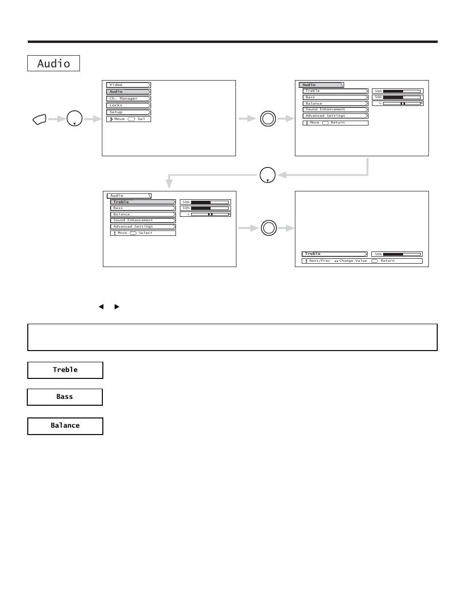 Audio | Hitachi 51SWX20B User Manual | Page 45 / 72