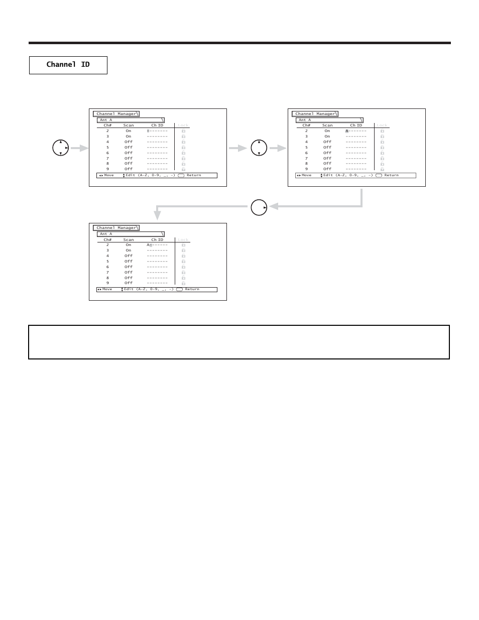 Channel manager | Hitachi 51SWX20B User Manual | Page 49 / 72